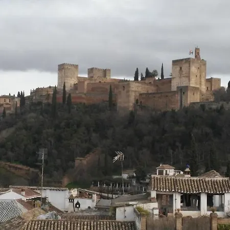 Apartamento Magical Albaicín- Penthouse Facing Alhambra Palace *