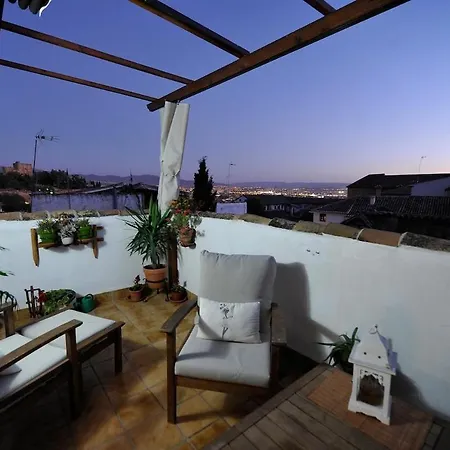 Apartment Penthouse 170 M2 Facing Alhambra & Privateterrace Granada
